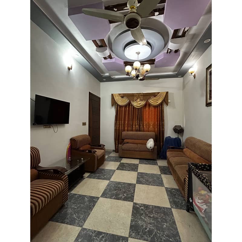 120 Sq Yards West Open Ground+1 Floor House For Sale In Gwalior Cooperative Housing Society Karachi 17