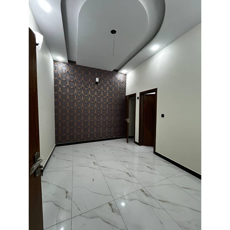 240 Sqyds West Open Single Belt Brand New House For Sale In Karachi University Employees CHS 8