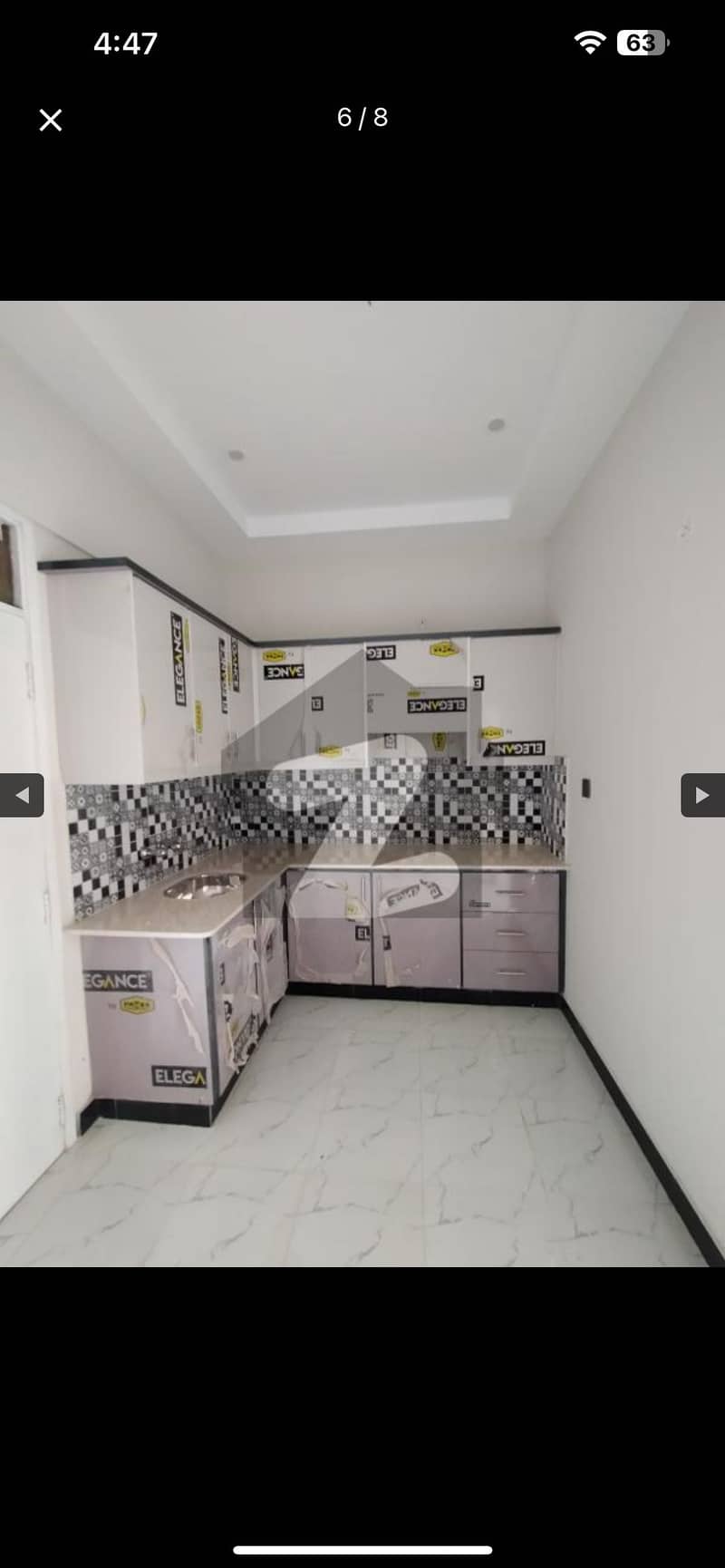 2 Bed Lounge Brand New 2nd Floor Flat Available For Rent In Karachi University Employees CHS 5