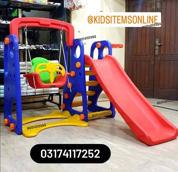 Kids/Baby Slides| Swings| Slide Swing Set |Imported Slides | Play Area 4