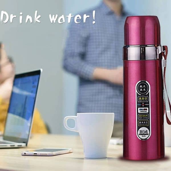 stainless steel vacuum Thermos Flask Bottle 800ml 5