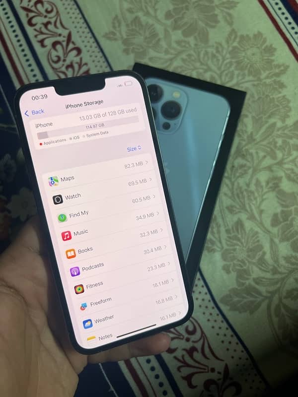 iphone 13 pro 128 gb Pta approved 7