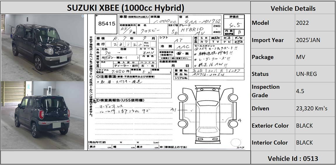 Suzuki Xbee 2022 Hybrid-MV 0