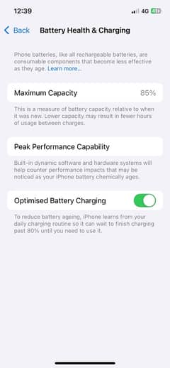 iPhone 12 PTA approved 64gb 85 battery health