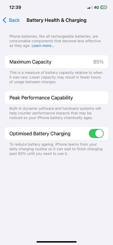 iPhone 12 PTA approved 64gb 85 battery health 0