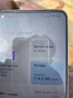 mi 10 T pro 8/128   8/10 condition