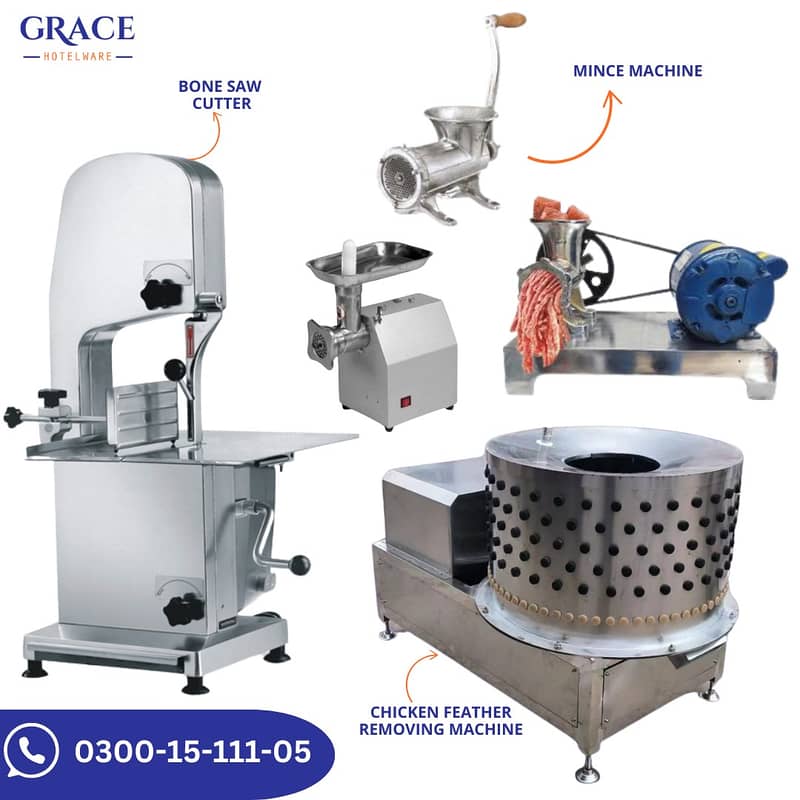 Chicken Feather Dressing Bone Cutter Meat Machine Meat Mincer Machine 0