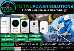 Solar Inverters | Max power | SolarMax | solis | long life | Huawei