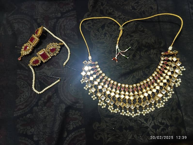 kundan jewellery set 0