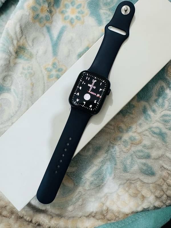 Apple watch series 6 (44mm ) blue colour 0