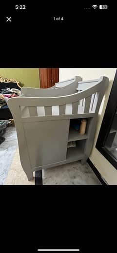 baby cot with mattress