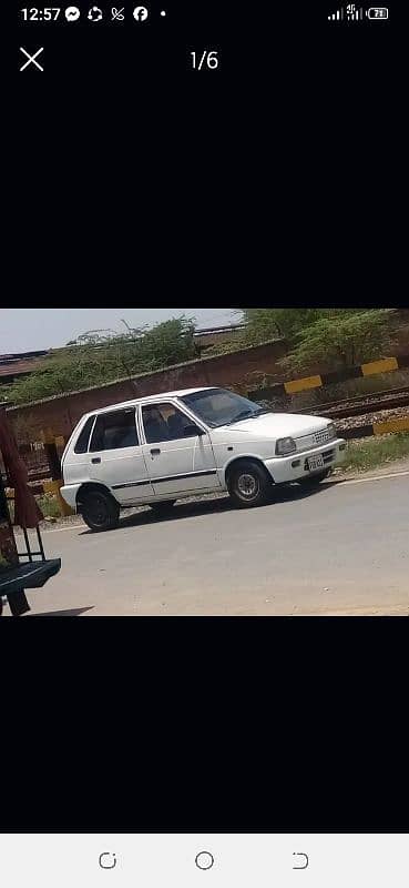 Suzuki Mehran VX 2003 exchange with any car. sale bhi 6