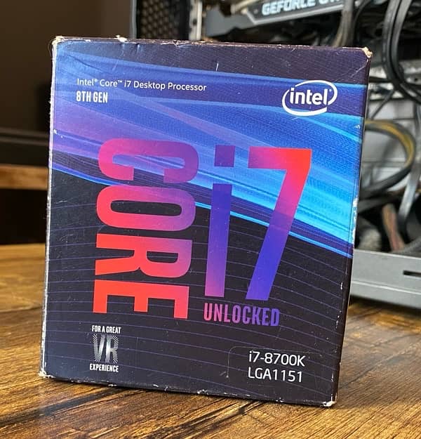 Desktop Computer Gaming Pc Intel 17 8700k 24GB Ram DHA 7