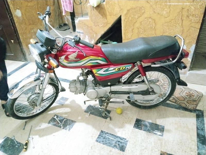 Honda cd70 2023 model  contact/ 03436322059 2