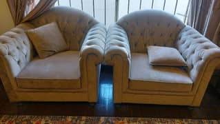 5 seater sofa set slightly used