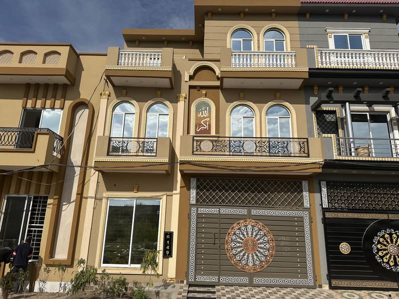 5 Marla Triple Story Brand New House For Sale In Shadab Garden Feroz Pur Road Lahore 0