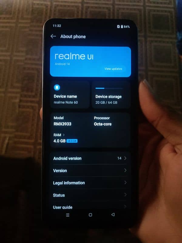 Realme note 60 1