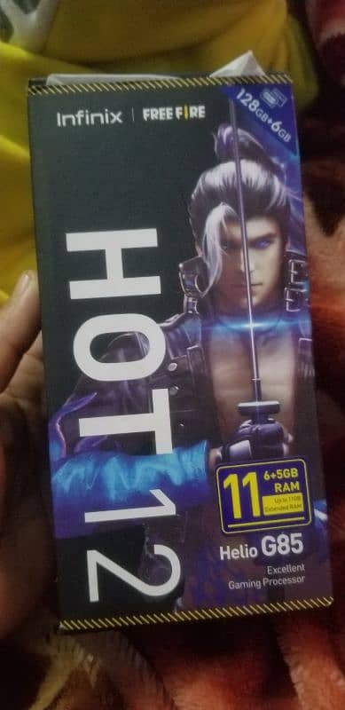 I am selling my infinix hot 12 6.128 lash condition 1