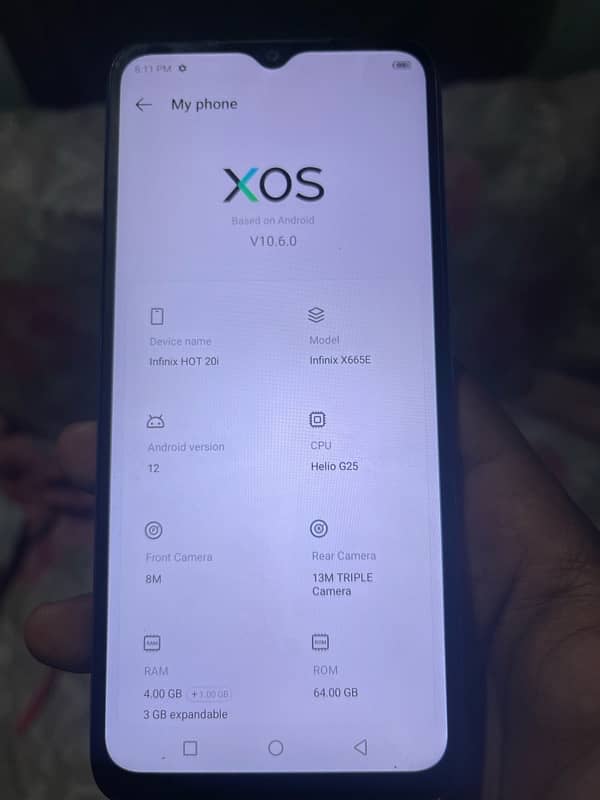 infinix Hot 20i 8