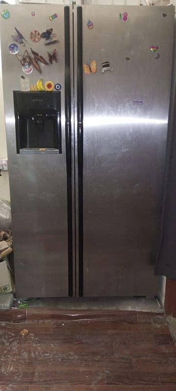 Double Door fridge for sale. 0