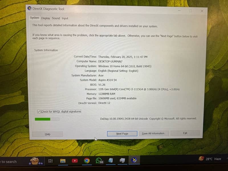 Acer Aspire 5 i3-1115G4 4