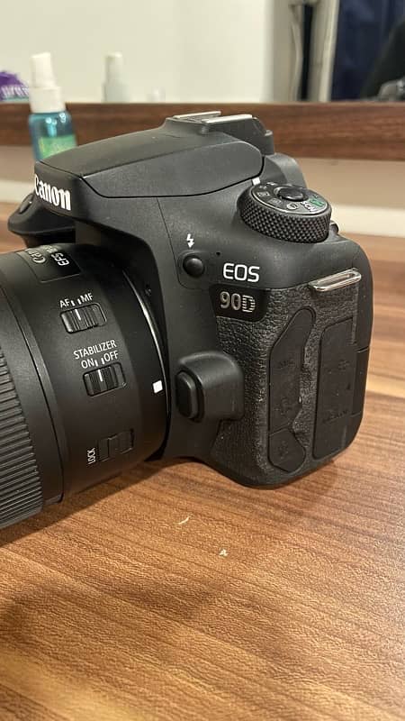 Canon 90D with 18-135mm kit lens | 50mm 1.8 lens 5