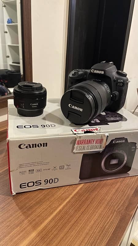 Canon 90D with 18-135mm kit lens | 50mm 1.8 lens 7