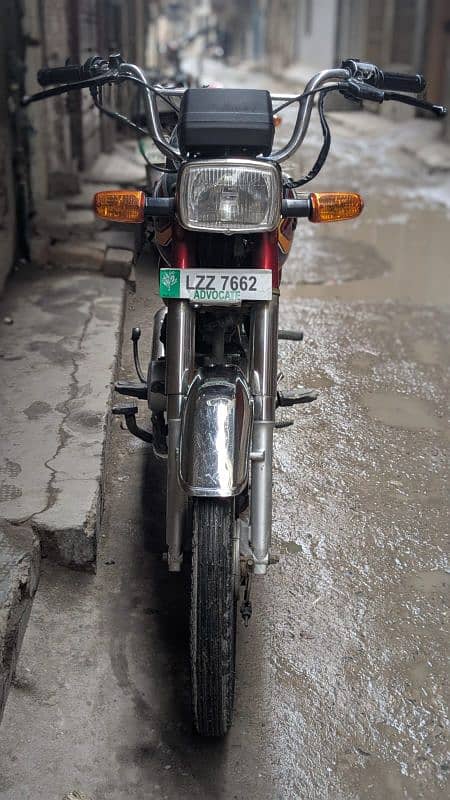 Honda CD 70 2005 model biometric available home used bike 3