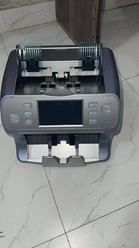 packet-note cash counting machine, with fake note detection No. 1 Bran 5