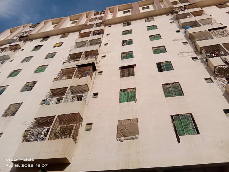 2 BED + 1 LOUNCH FLAT FOR RENT IN NEW BUILDING HANI'S EXCELLENCY 2 MINT CHOWRANGI NORTH KARACH 1