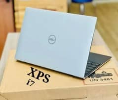 Dell XPS Laptop i7 7th Generation (Ram 8GB + SSD 256GB) Borderless