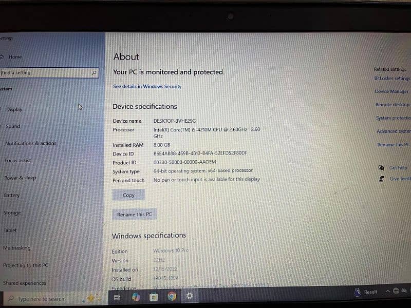 HP ProBook 640 Core i5 8GB RAM 500GB HARD 4