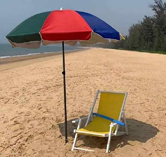 Premium Outdoor Umbrella / Guard Umbrella/ Sun and heat proof 1