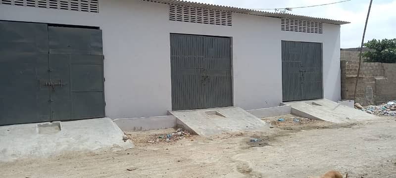 Factory / Godown For Sale 400 sq Yard Newly Constructed with 3 F power 0