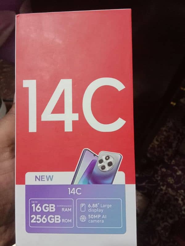 14c redmi 16/256 ram 3