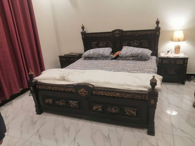 King Size Bedset available here for sale in DHA Phase 2 Islamabad 1