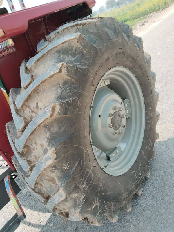 Massey 385 tractor model 23 Bata 24 bilkul fresh | ٹریکٹر برائے فروخت 7