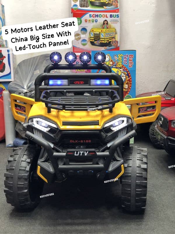 Kids Jeep | Electric Jeep 4×4 Kids Car | Rubber Wheels Big Size Jeeps 1