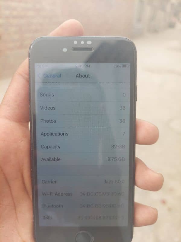 IPHONE 7 32GB PTA PROVED 5