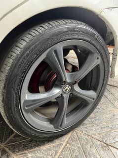 17 inch 100*4 pcd RIMS AND TYRES 215/45/17