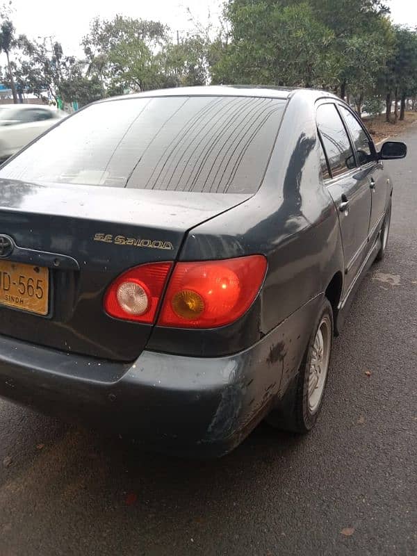 Toyota Corolla SE saloon 2005 model 0316,1450139 8