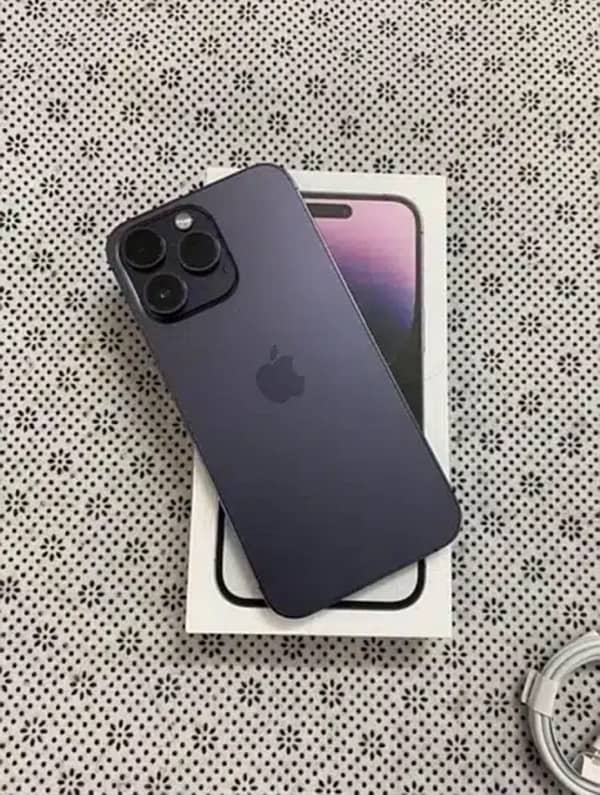 iPhone 14 pro max 128 gb jv with full packing 2