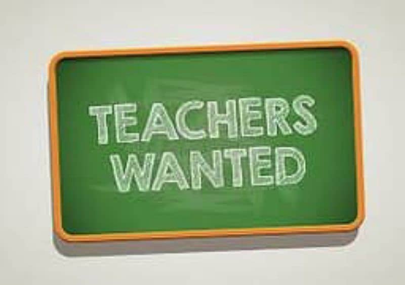 English & Mathematics Teachers Required For Middle School 0