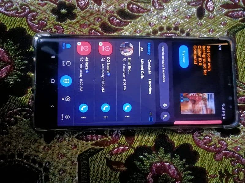 I am selling my Samsung Galaxy Note 8 lash condition 10