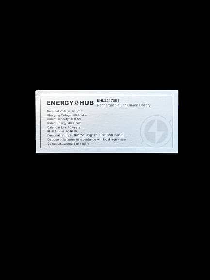 Lithium battery rechargeable battery high-capacity 48V backup battery 5