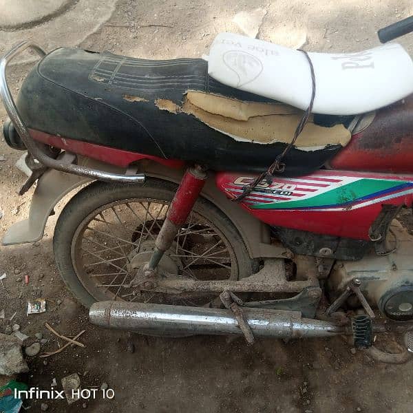 Honda 70 2017 model injn ok running condition 6