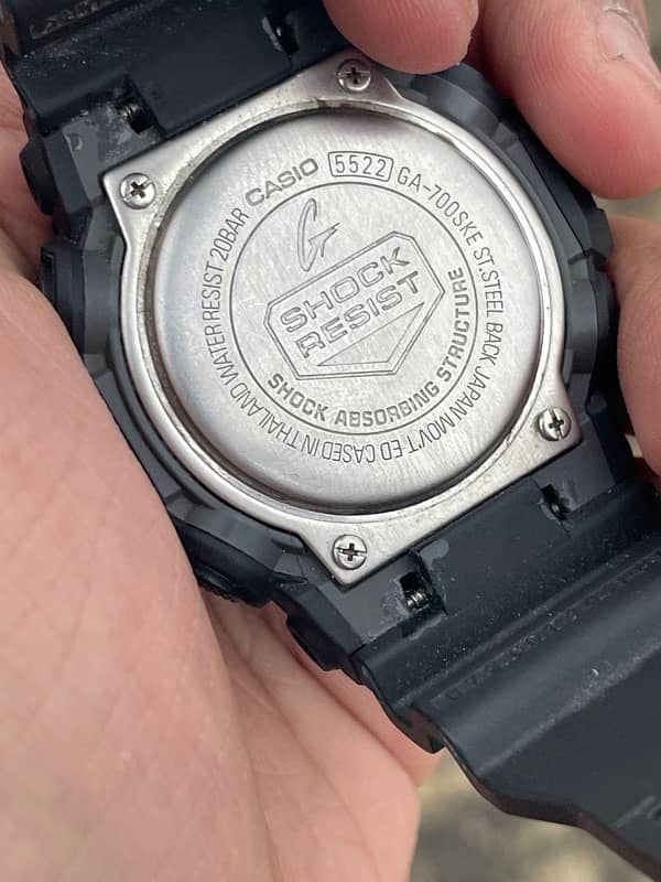 Casio g shock GA -700 bce -1AJF 0