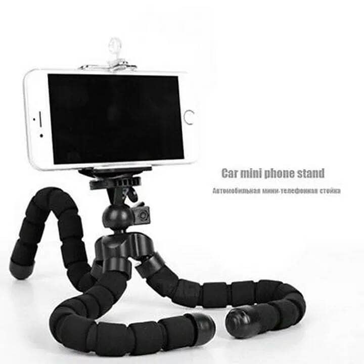 Curve-able Adjustable & Flexible Tripod Stand With Mobile Holder 2