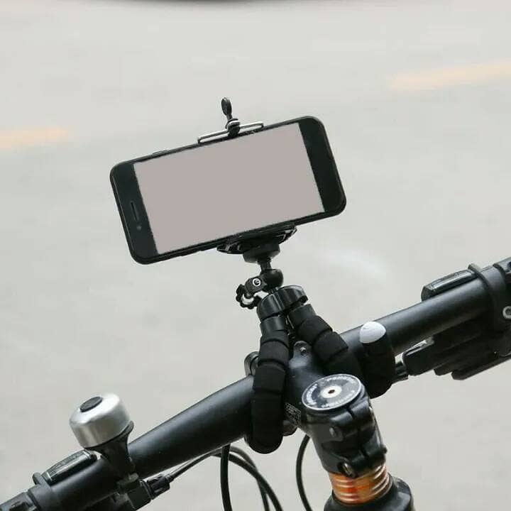 Curve-able Adjustable & Flexible Tripod Stand With Mobile Holder 3