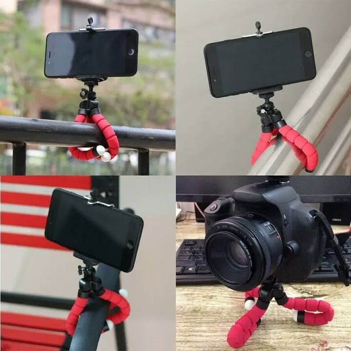 Curve-able Adjustable & Flexible Tripod Stand With Mobile Holder 4